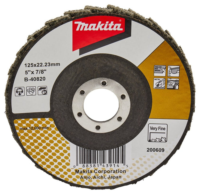 Makita Schuursch. 125x22mm e-fijn - B-40820