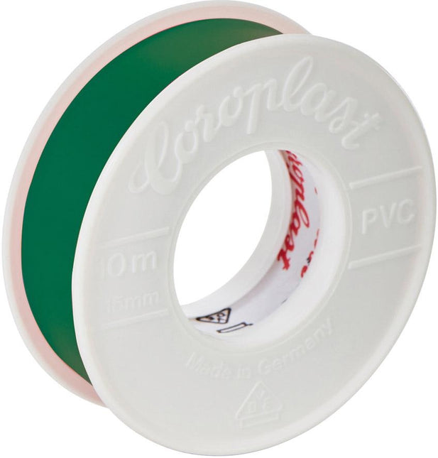 Coroplast Isolatietape Nr.302 15mm Groen 10m - 4330816003947