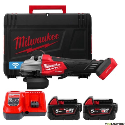 Milwaukee M18 FSAGSVO125X-502X Haakse Slijper 18V