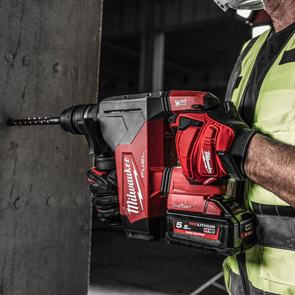 Milwaukee M18 ONEFHPX-552X ONE-KEY SDS-Plus Hamer met FIXTEC - 5.5Ah 18V