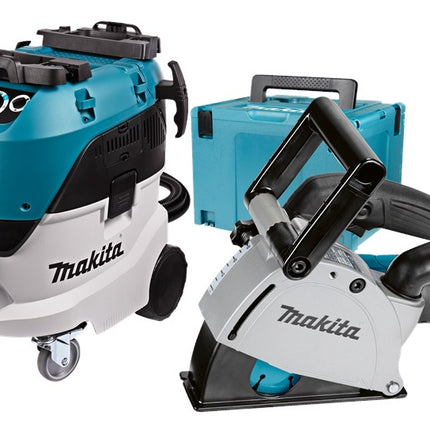 Makita DK0093J Combiset sleuvenzaag met stofzuiger