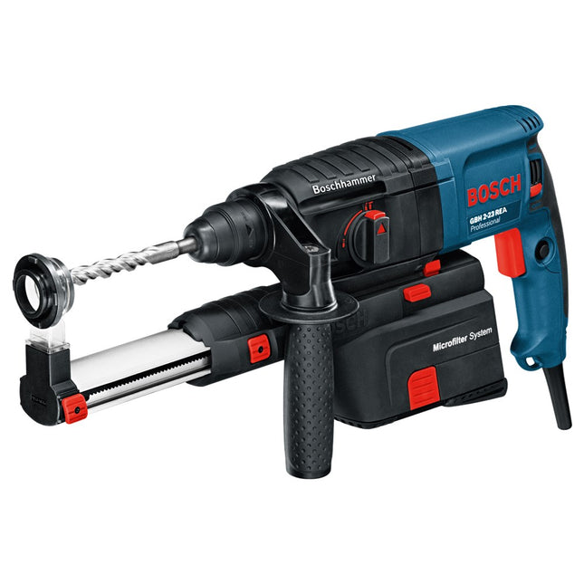 Bosch GBH 2-23 REA SDS-plus Boorhamer met ingebouwde afzuiging in koffer -  0611250500