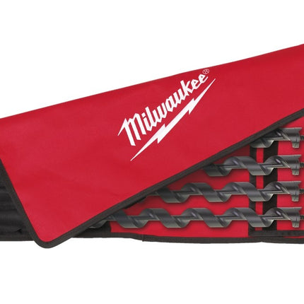 Milwaukee 4-Delige Set Slangenboren in Opbergzak - 48136780