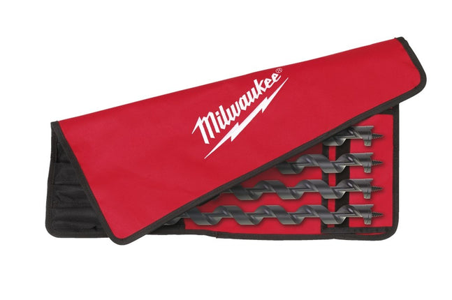 Milwaukee 4-Delige Set Slangenboren in Opbergzak - 48136780