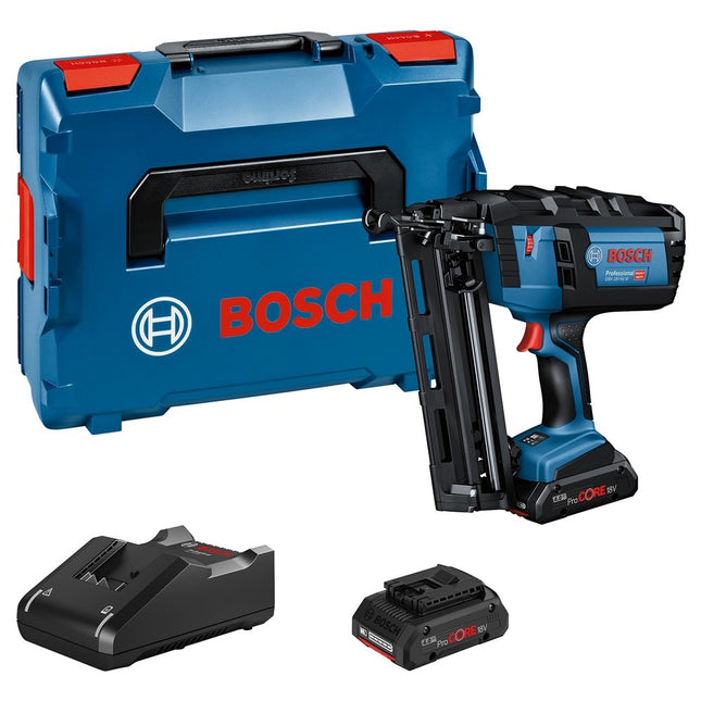 Bosch GNH 18V-64 Accu Tacker M 2x PC 4,0 Ah L-Boxx - 0601481003