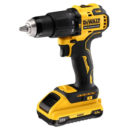 DeWalt DCD709D2T-QW 18V XR Compacte Schroef-/klopboormachine