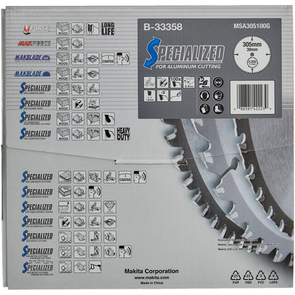 Makita Zaagb Alu 305X30X2,4 100T -5G - B-33358