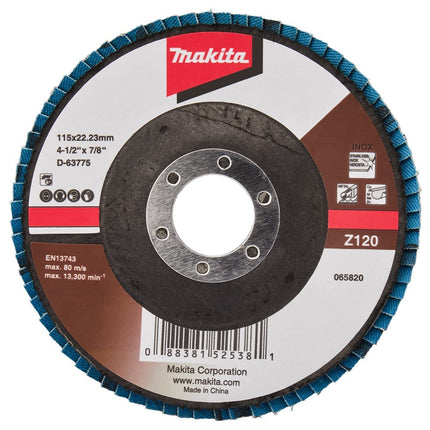 Makita Lamellensch. 115x22mm Z120 10s - D-63775-10