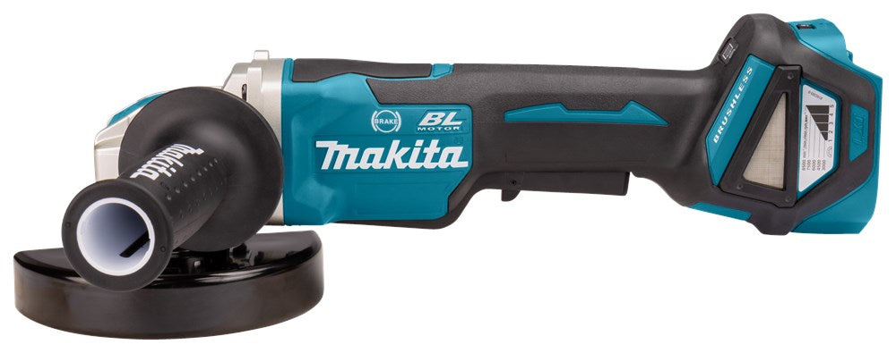 Makita DGA519ZJ 18 V Haakse slijper 125 mm X-LOCK