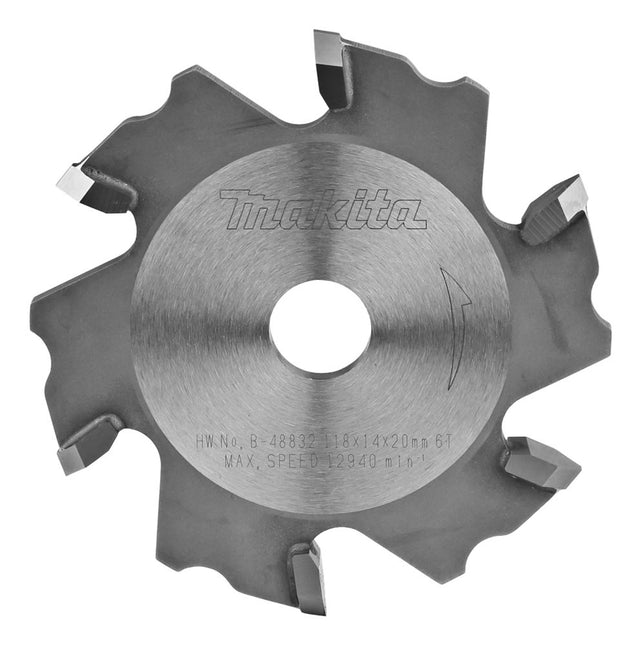 Makita V-Groeffreesblad Aluminium CA5000XJ - B-48832