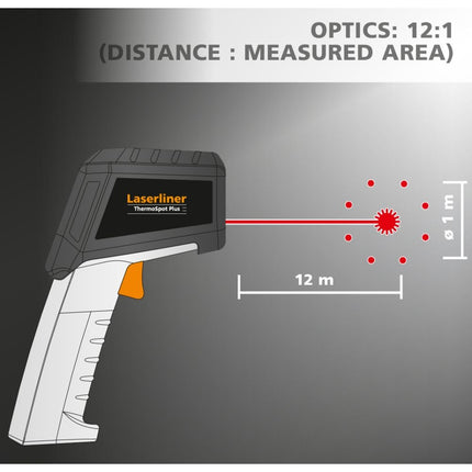 Laserliner ThermoSpot Plus Temperatuurmeter - 082.042A