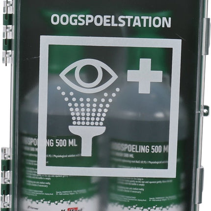 Kelfort Oogspoelstation met 2x Oogdouche Sodium Chloride 500ml - 1527505