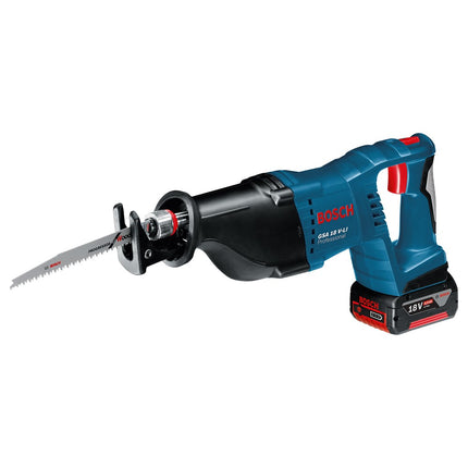 Bosch GSA 18V-LI Accu Reciprozaag 18V met 2 x accu GBA 18V 5.0Ah in L-Boxx - 060164J00B