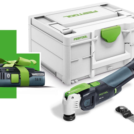 Festool OSC 18 E-Basic-4.0 Accu Multitool - 577033