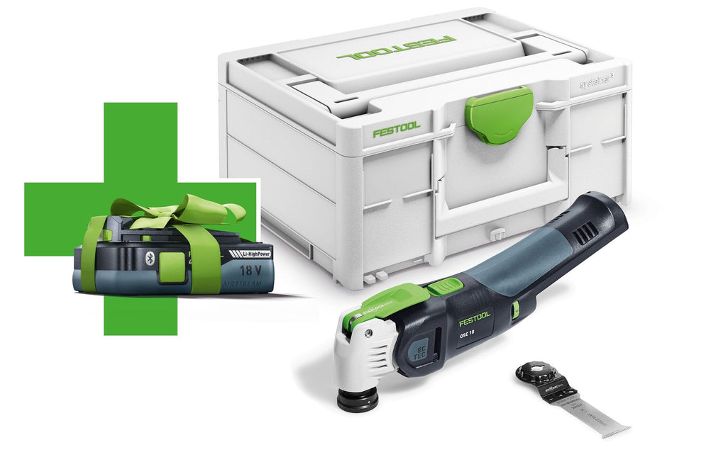 Festool OSC 18 E-Basic-4.0 Accu Multitool - 577033