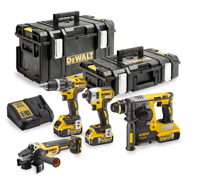 DeWalt DCK422P3-QW 4-Delige Set DCD796 + DCF887 + DCG405 + DCH273