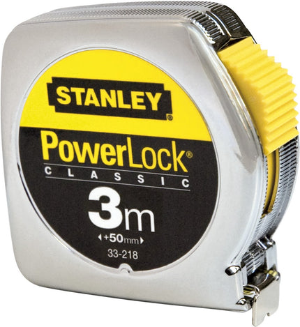 Stanley Rolbandmaat 3 Meter PowerLock Classic - 0-33-218