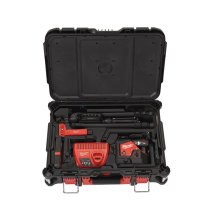 Milwaukee M12 3PLKIT-401P 3D Laser met 3 Groene 360° Lasercirkels - 1x4Ah 12V