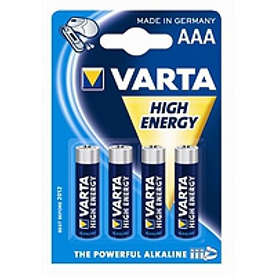 VARTA High Energy Alkaline AAA 4x blister