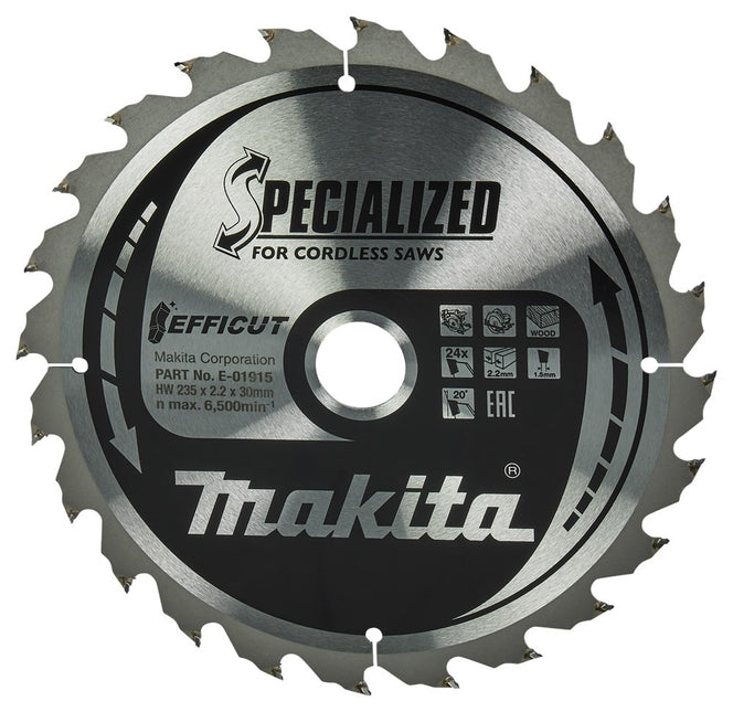 Makita Zaagb Ffcut 235x30 24T 20g - E-01915