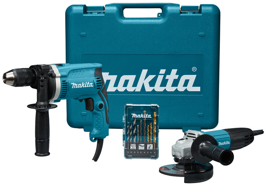 Makita DK0050X1 230 V Combiset (klop)boren en slijpen