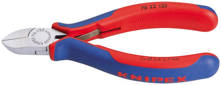 KNIPEX Zijsnijtang zonder Facet + Veer 125mm - 76 22 125