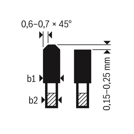 Bosch Blad Exp. ALU 190x30x1.8/1.3x54T ACCU - 2608644541