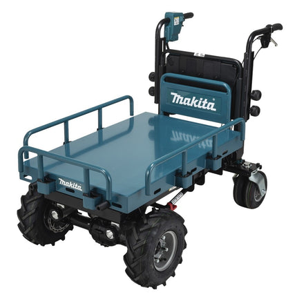 Makita DCU601Z LXT 2x18V Accu Transporter met Schaarlift