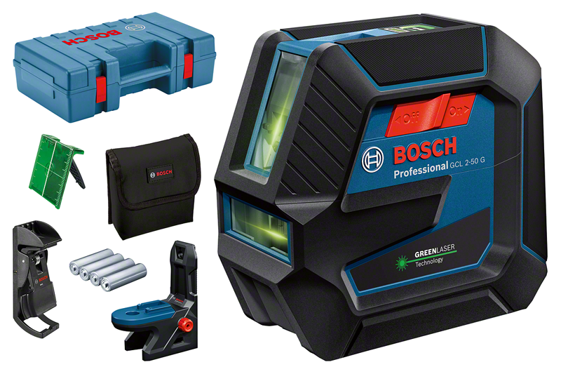 Bosch GCL 2-50 G Lijn- en puntlaser in Koffer - 0601066M02