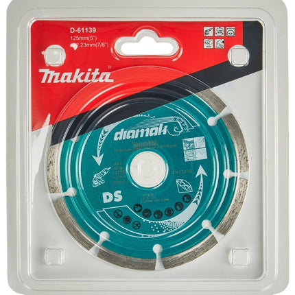 Makita Diamantschijf 125x22.23x1.8mm - D-61139