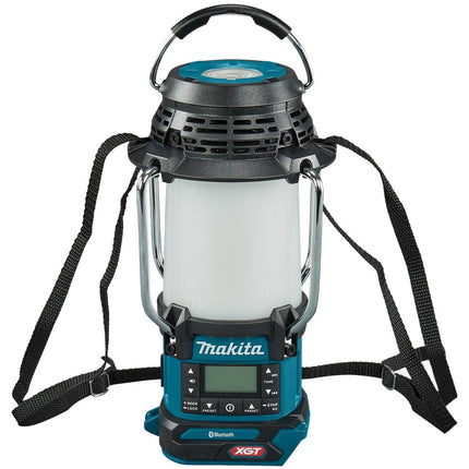 Makita MR010GZ 40 V Max Camping lamp met radio en Bluetooth