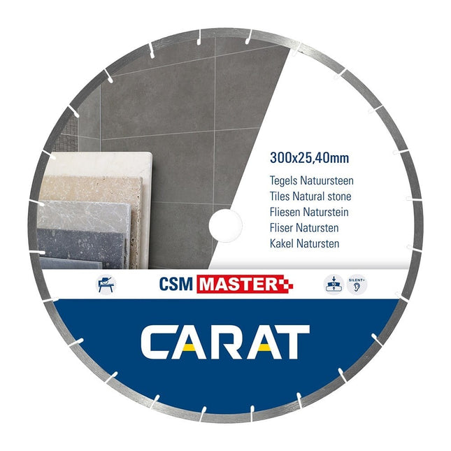 Carat Diamantzaag Tegels Ø350x25 40mm CSM Master - CSMM350400