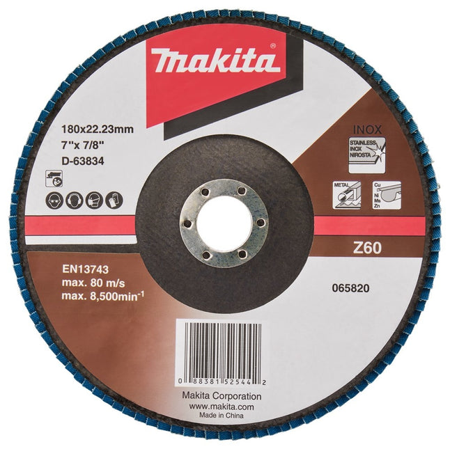 Makita Lamellenschijf 180x22mm Z60 10st - D-63834-10