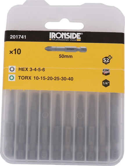 Ironside Bitset PH-PZ-SL 50mm 10st