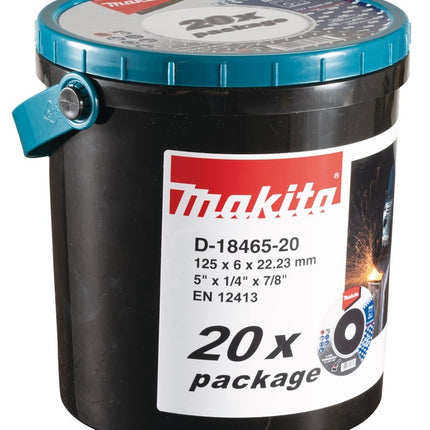 Makita Afbraams met 125x6,0x22,2 20st - D-18465-20