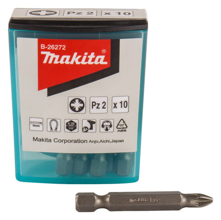 Makita Schroefbit PZ2X50mm 10 Stuks - B-26272