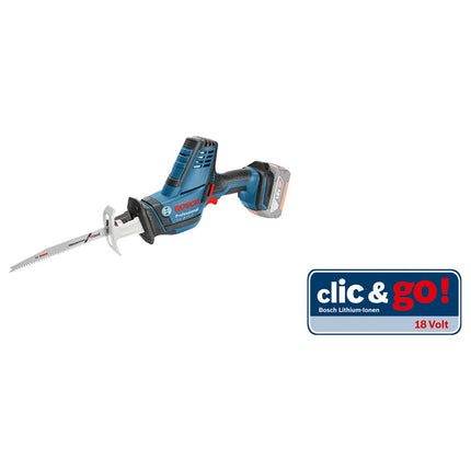 Bosch GSA 18V-LI C Accu Reciprozaagmachine Click & Go - 06016A5001