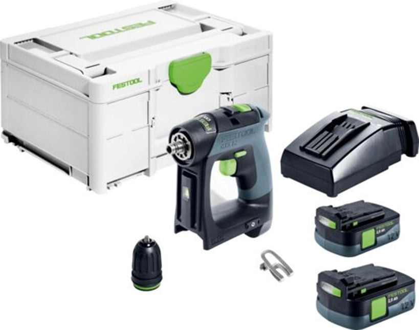 Festool Accu-Schroefboormachine CXS 12 2,5-Plus - 576864