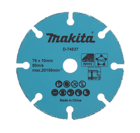 Makita Diamanstsch. gips/pvc 76x10mm - D-74837