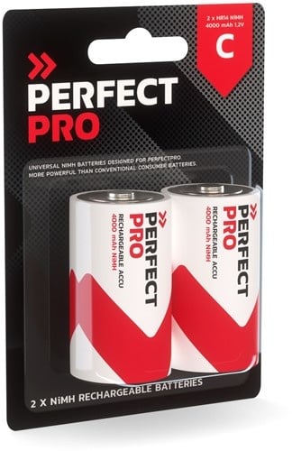 PerfectPro NiMH Batterijen C (2 stuks) - B-C2