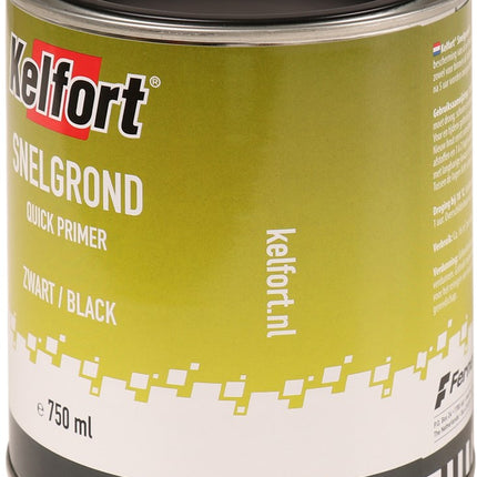 Kelfort Grondverf Snel Zwart 750 ml - 1516085