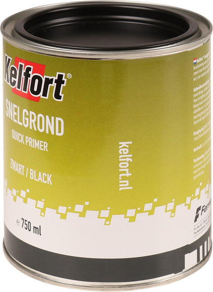 Kelfort Grondverf Snel Zwart 750 ml - 1516085