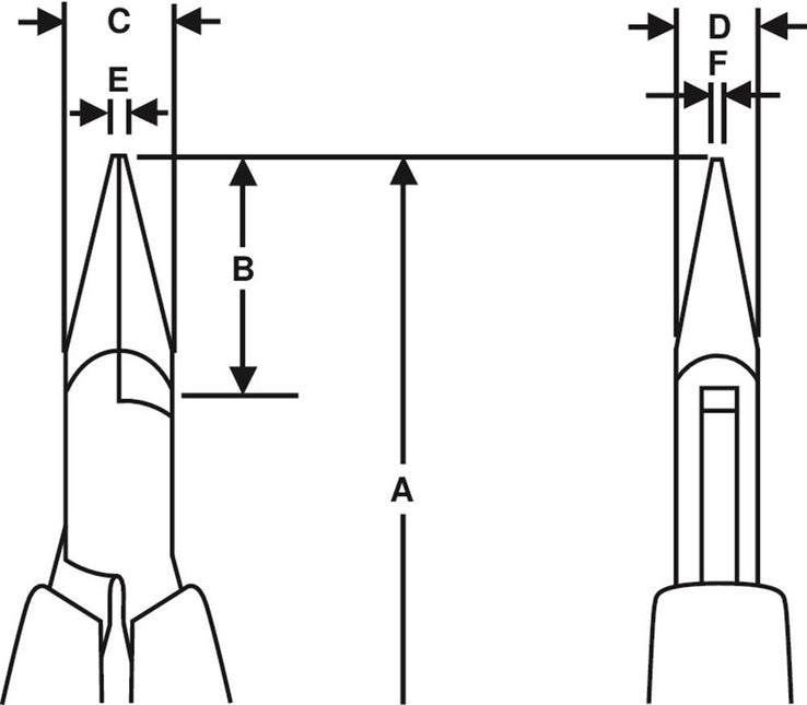 BAHCO Lange Punttang Lindstrom - 7893