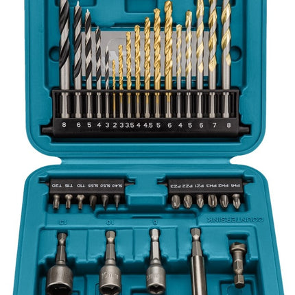 Makita Boor/Bit Set 34-Delig - B-68498