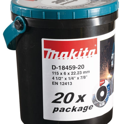 Makita Afbraams met 115x6,0x22,2 20st - D-18459-20