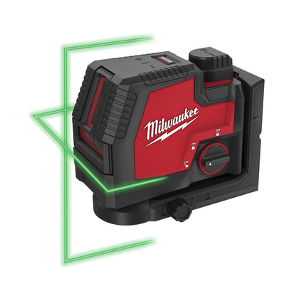 Milwaukee L4 CLL-301C Oplaadbare Kruislijnlaser - 1x3Ah 4V