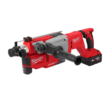 Milwaukee M18 BLHACD26-402X D-Greep Borstelloze SDS-Plus Hamer - 4Ah 18V