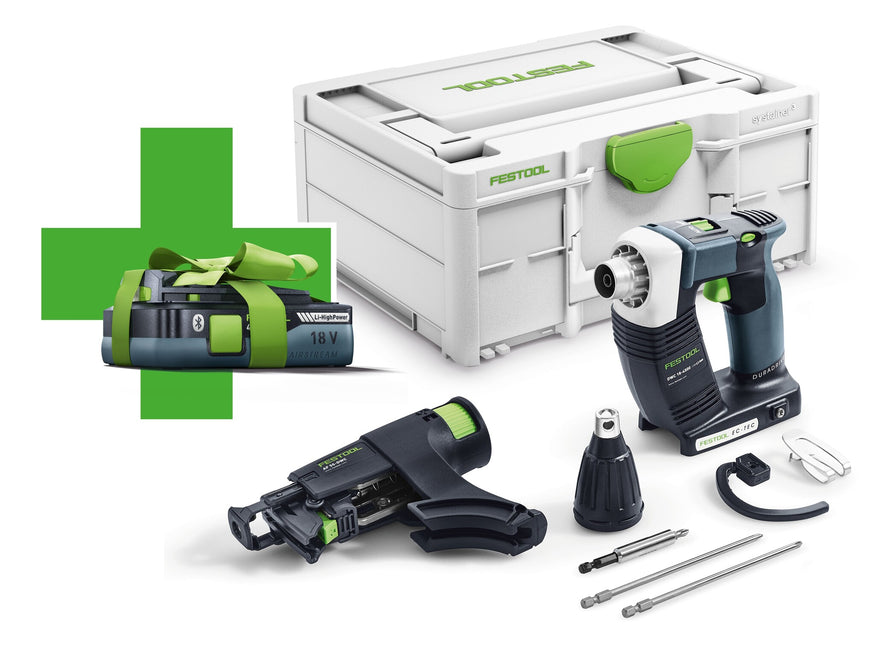 Festool Accu-Schroefautomaat DWC 18-4500- Basic 4,0 - 577056