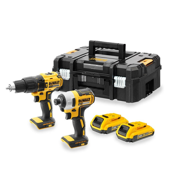 DeWalt DCK2060D2T-QW Combiset Schroef-/Klopboormachine DCD778 + Slagschroevendraaier DCF787