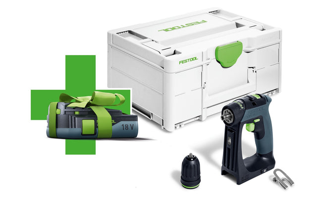 Festool Accu-Schroefboormachine CXS 18-Basic-3,0 - 578063